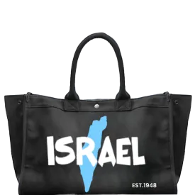 24oz Beach Tote - Israel Est, Canvas