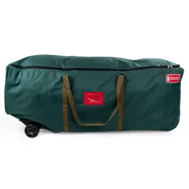 58" Green No Drag Big Wheel Christmas Tree Storage Duffel Bag