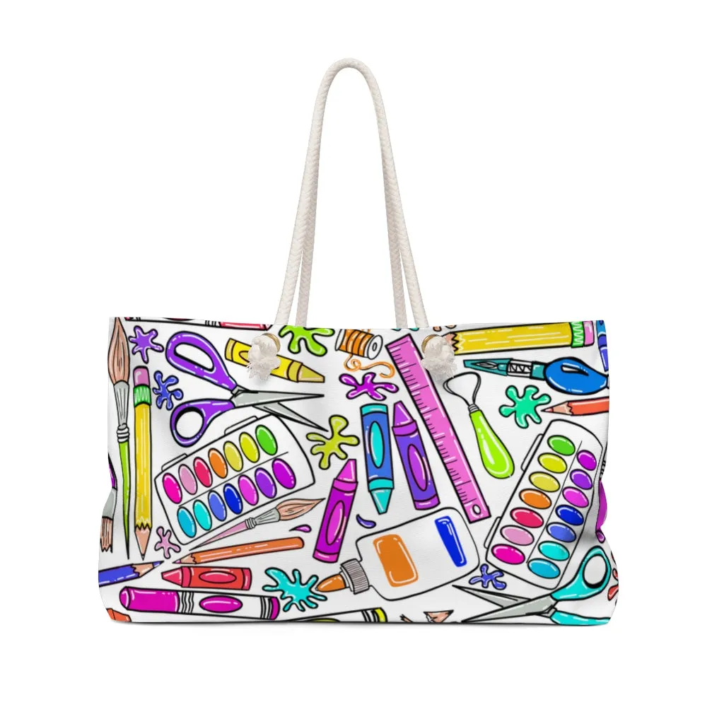 Art Supply Weekender Bag