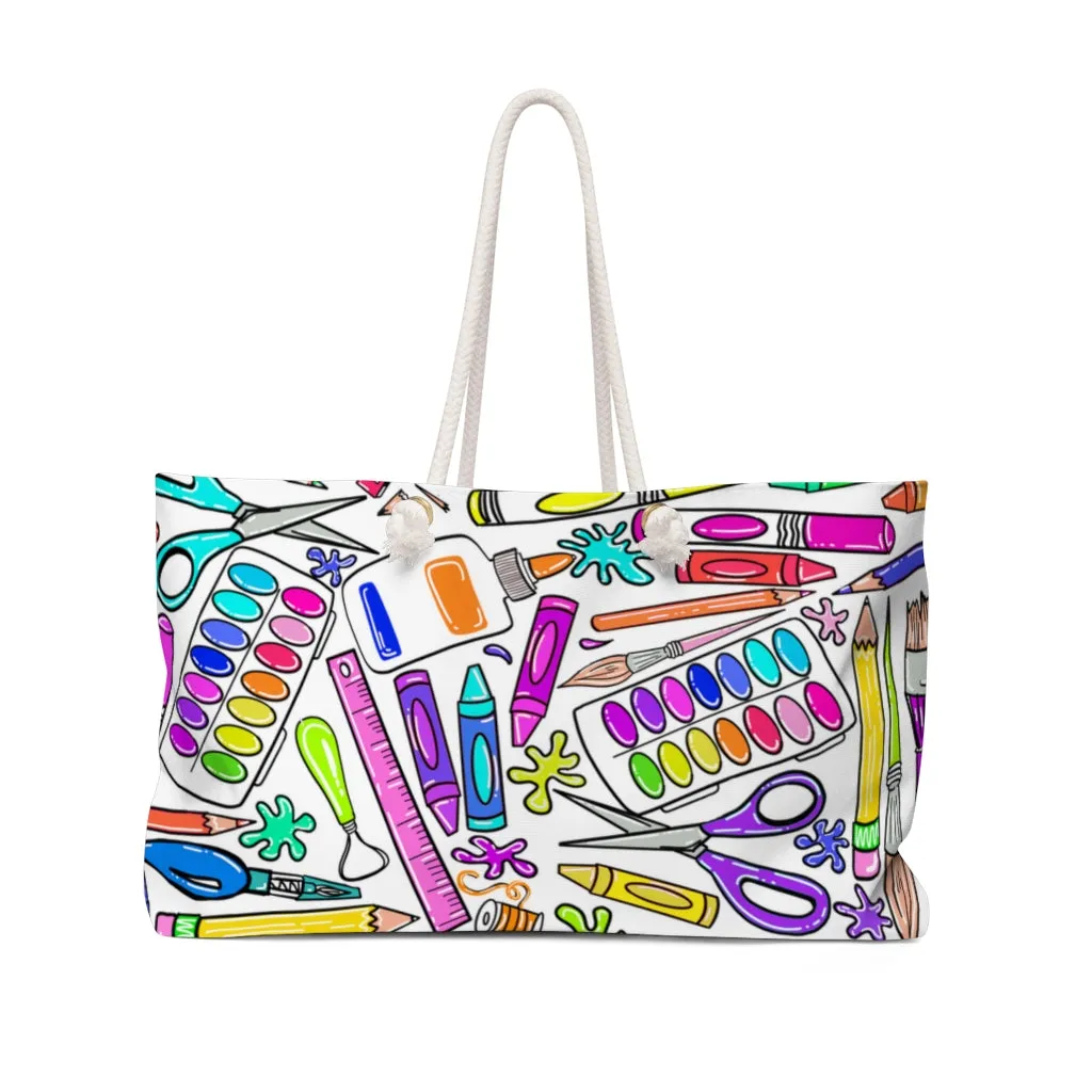 Art Supply Weekender Bag