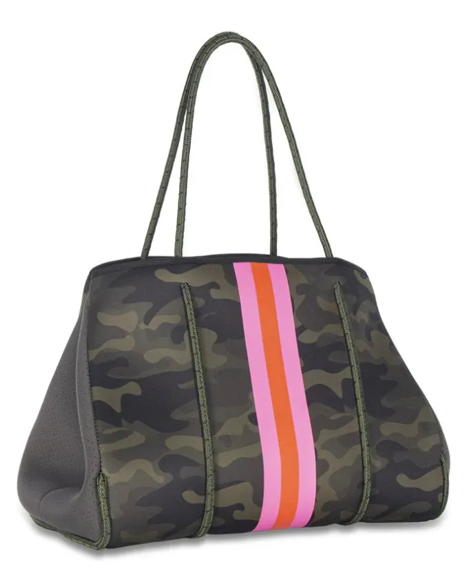 Ashton Camo Neoprene Tote