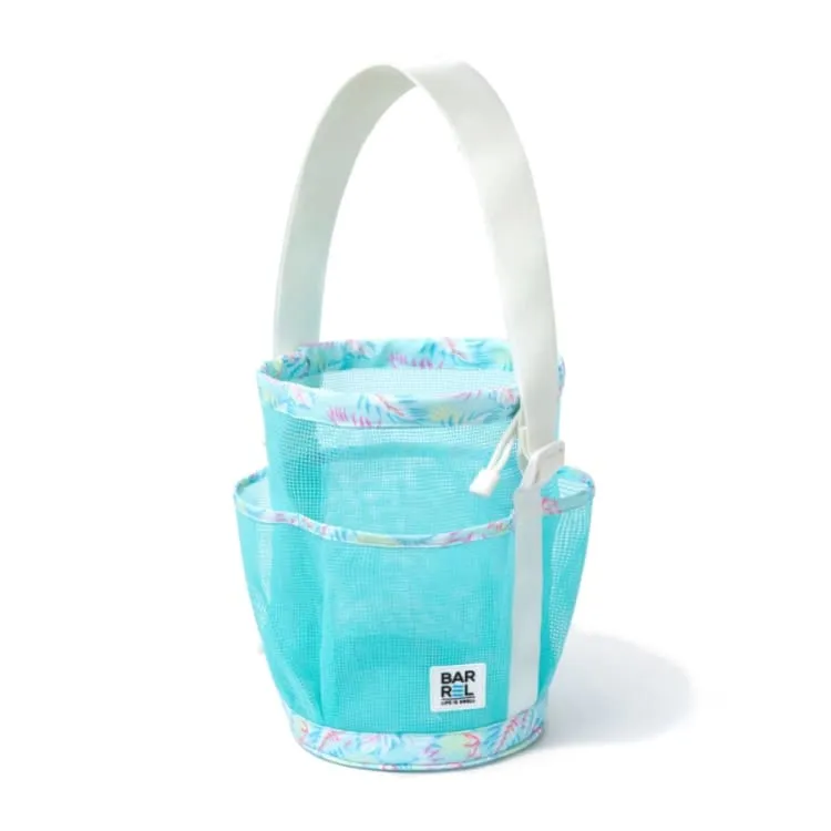 Barrel Mesh Shower Totebag-MINT