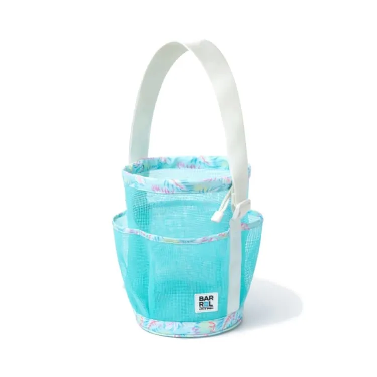 Barrel Mesh Shower Totebag-MINT