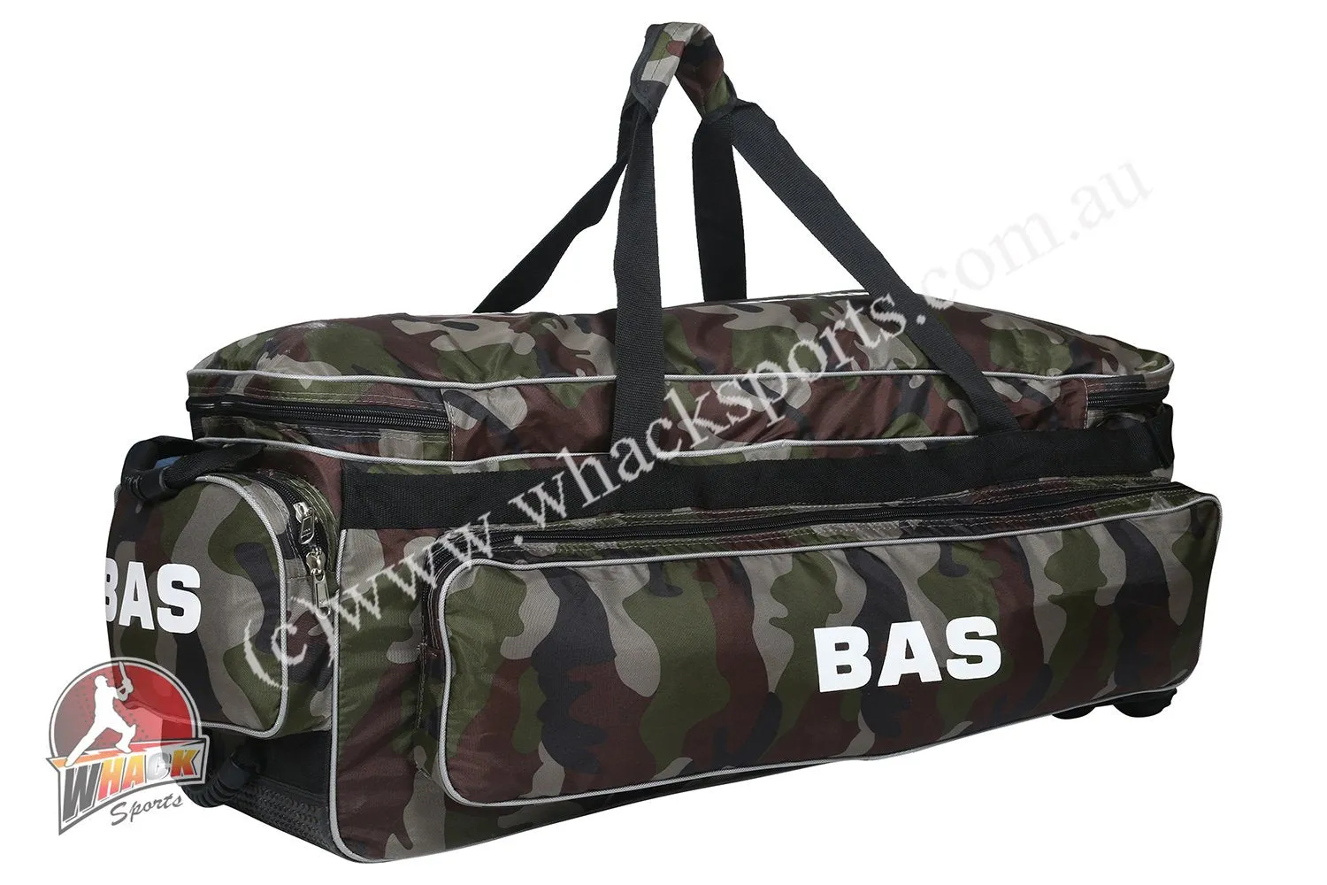 BAS Players Cricket Kit Bag - Wheelie - Large