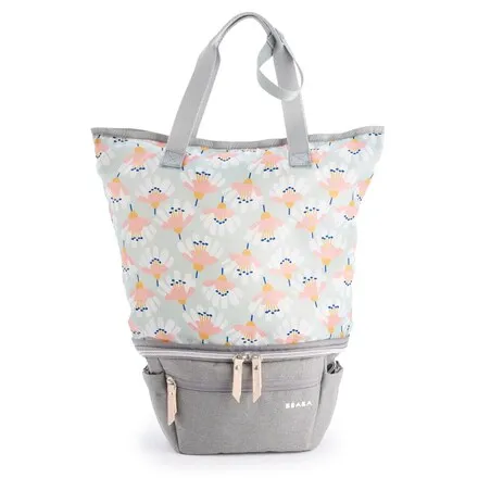 Beaba Biarritz Expendable Stroller Organizer Bag - Heather Grey