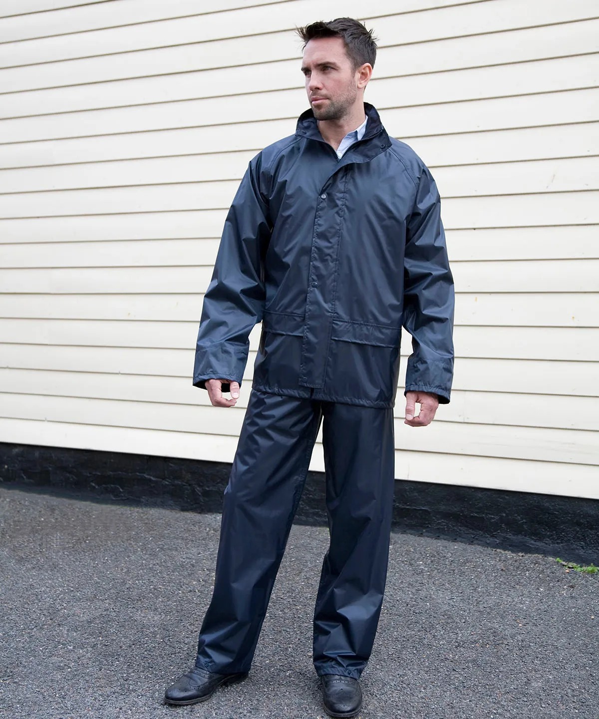 Black - Core rain suit