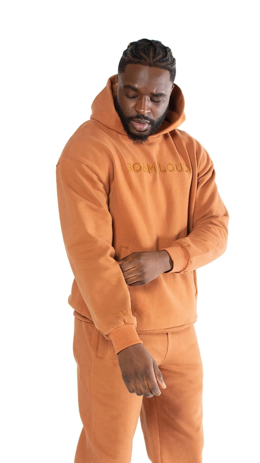 Blanket Unisex Hoodie - Burnt Orange - FINAL SALE