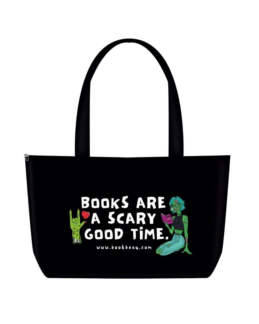 Books are a scary good time Tote