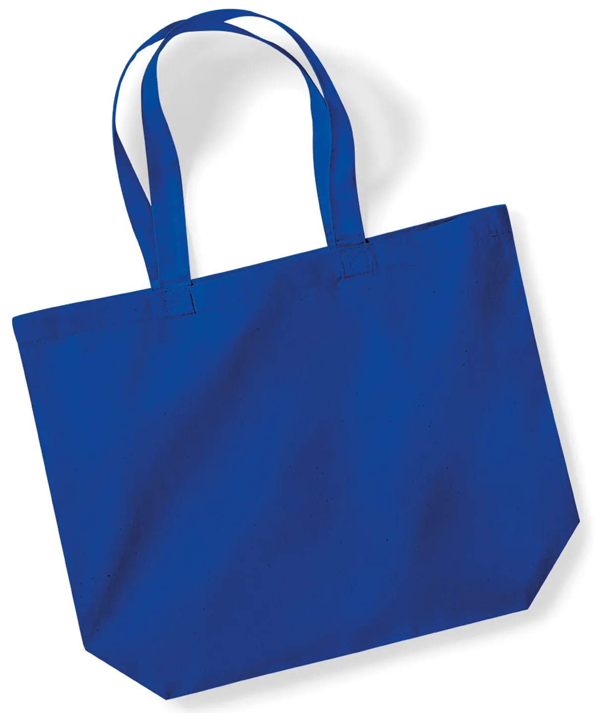 Bright Royal - Organic premium cotton maxi tote