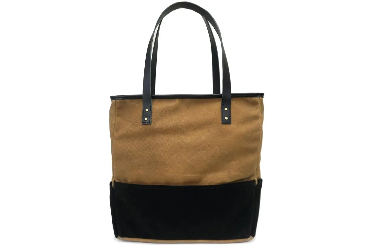 CANVAS AND SUEDE RANGER WEEKEND TOTE