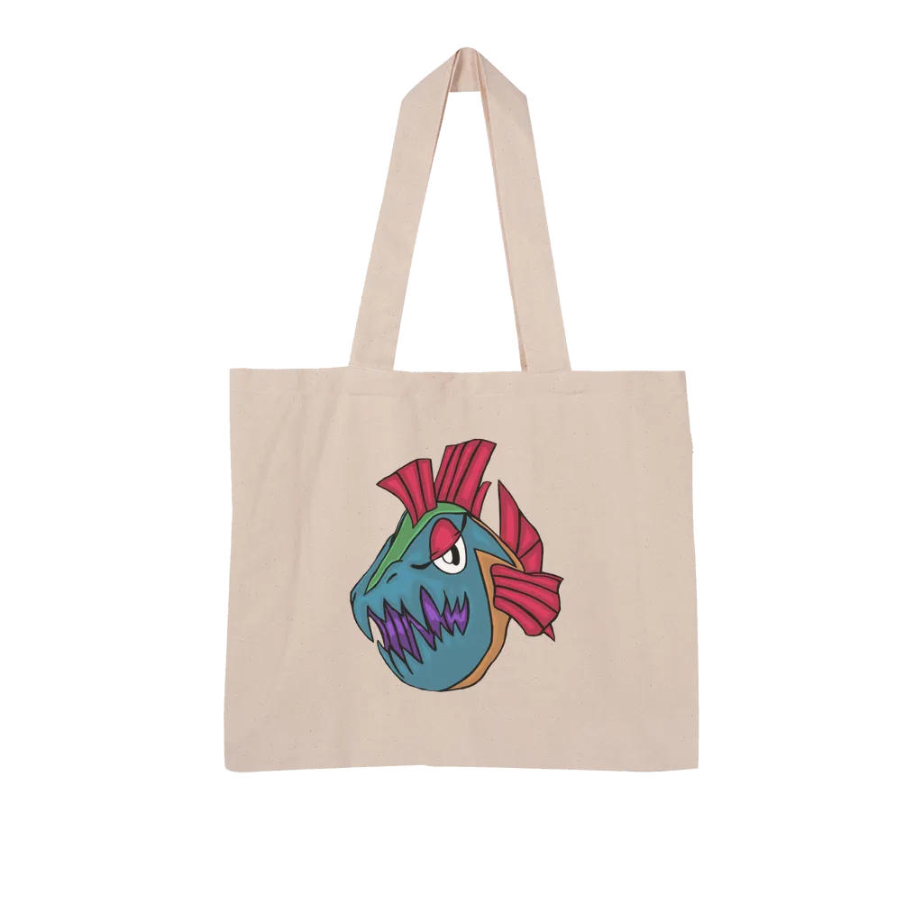 Carnevorenip Large Organic Tote Bag