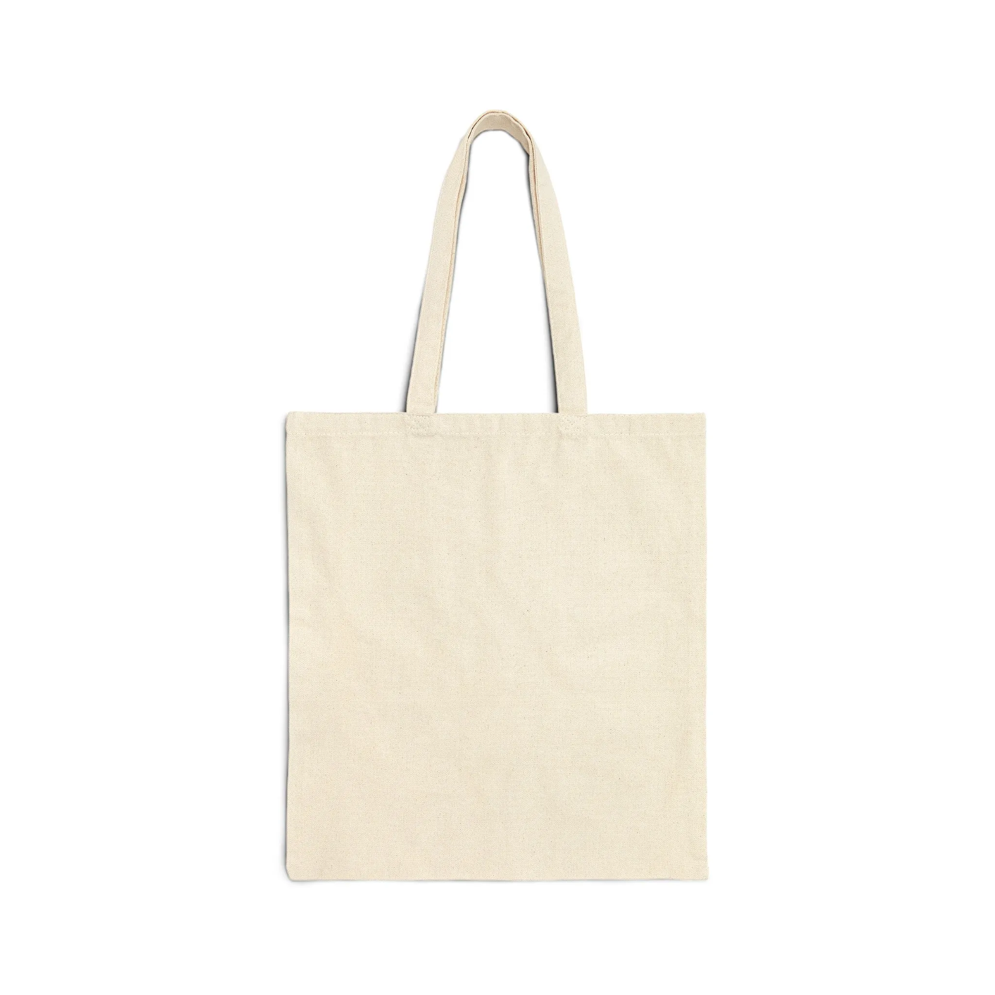 Chic Minimalistic Canvas Tote, 'Even Cool Girls Get Sad' Motto