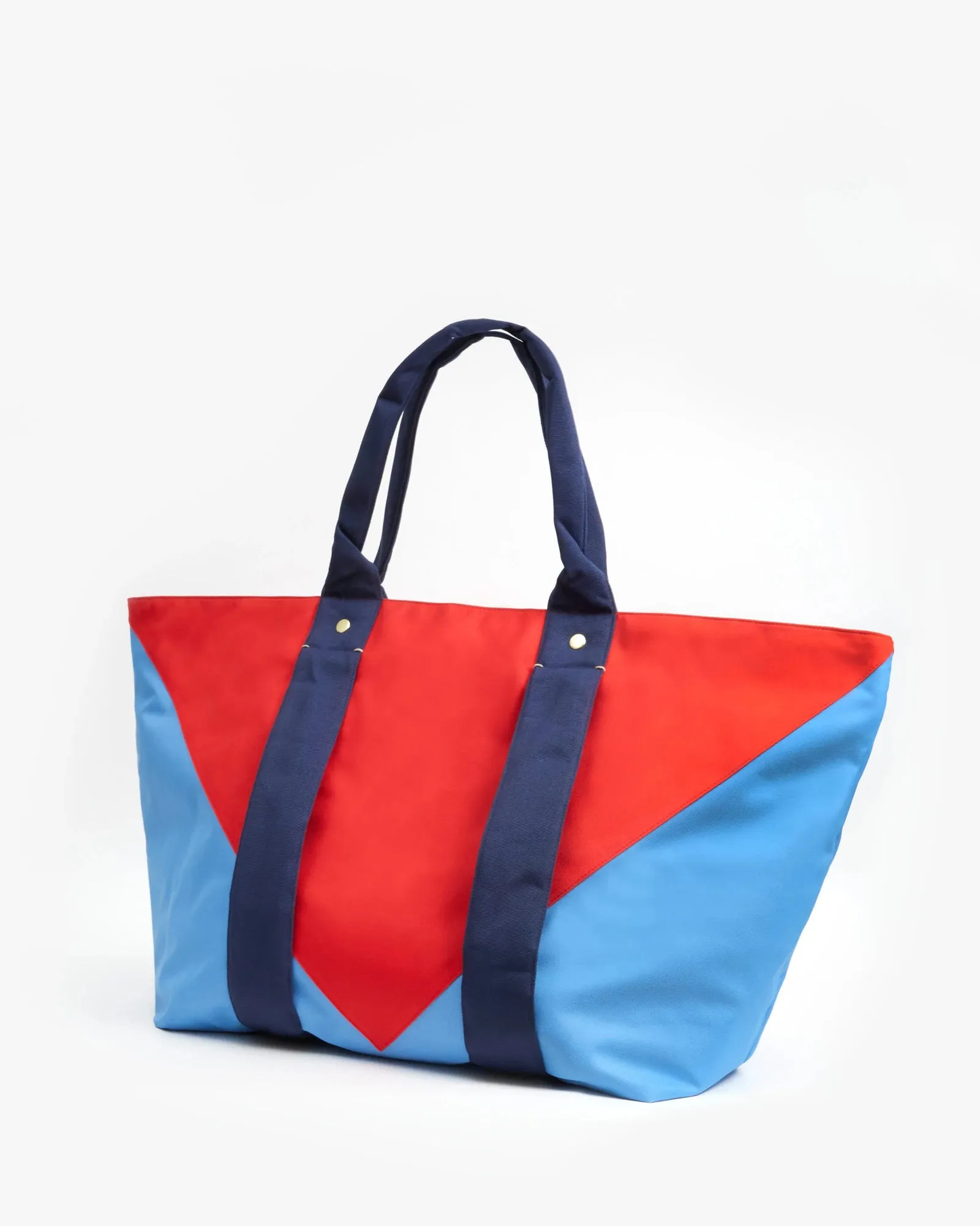 Clare V. - Giant Trop Avion in Bright Blue Recycled Nylon