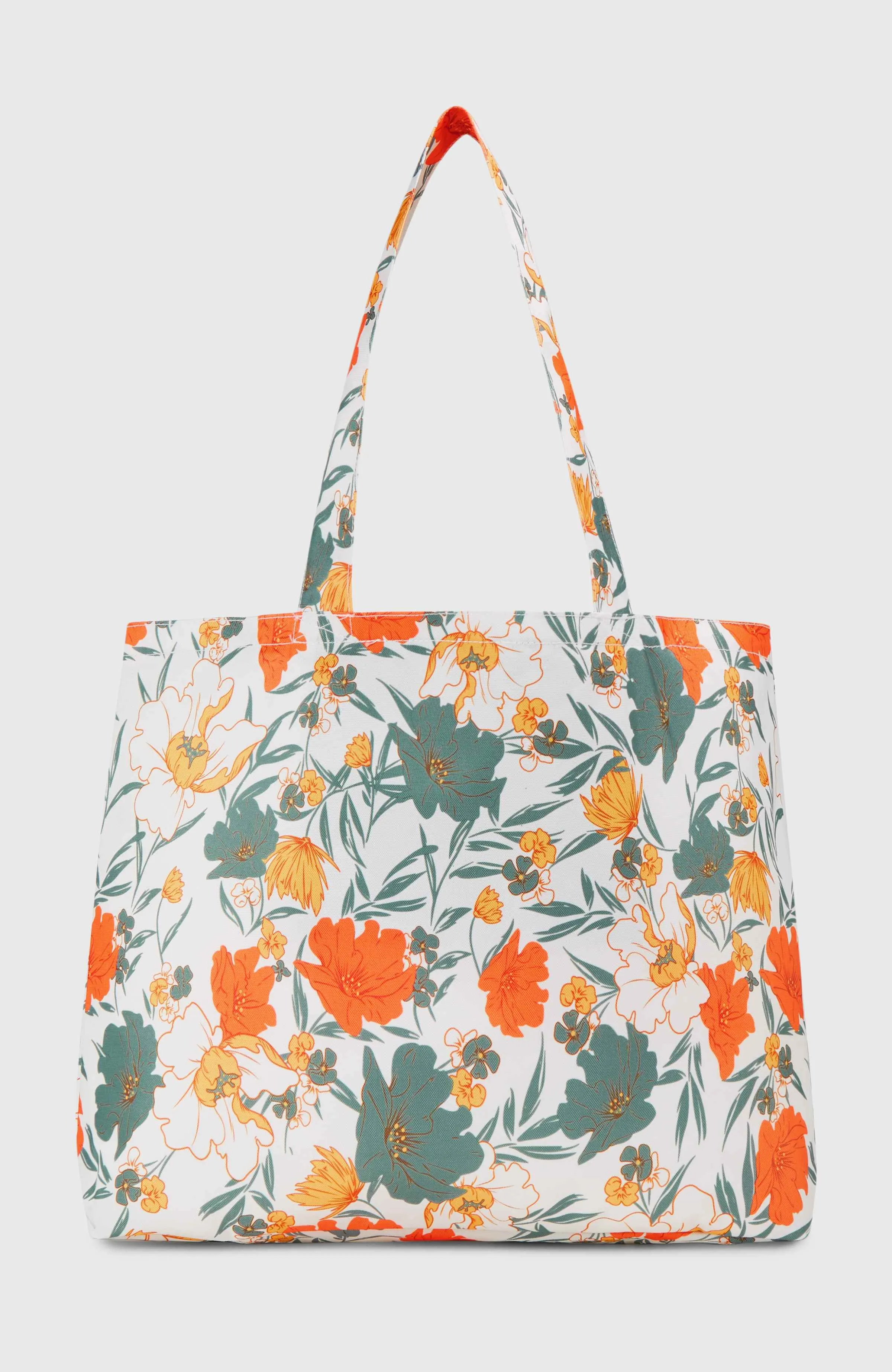 Coastal Print Tote Bag | White Bluemchen