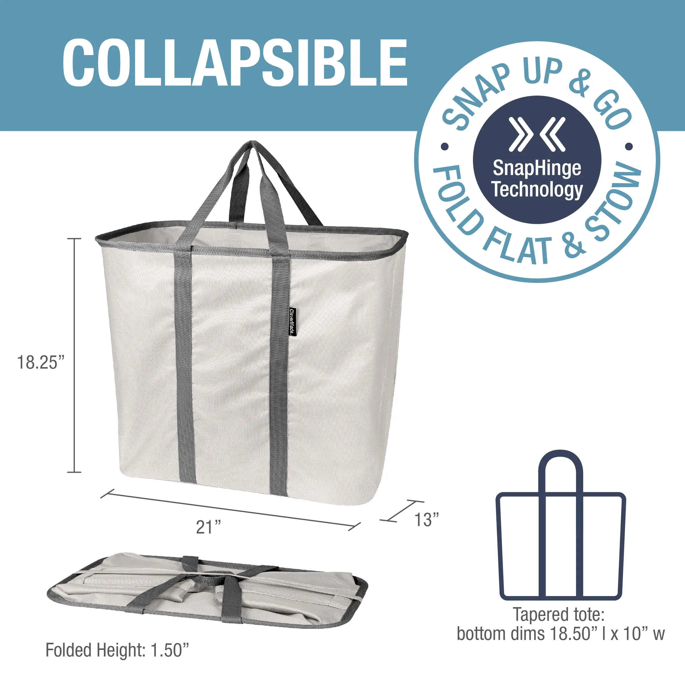 Collapsible Laundry Caddy