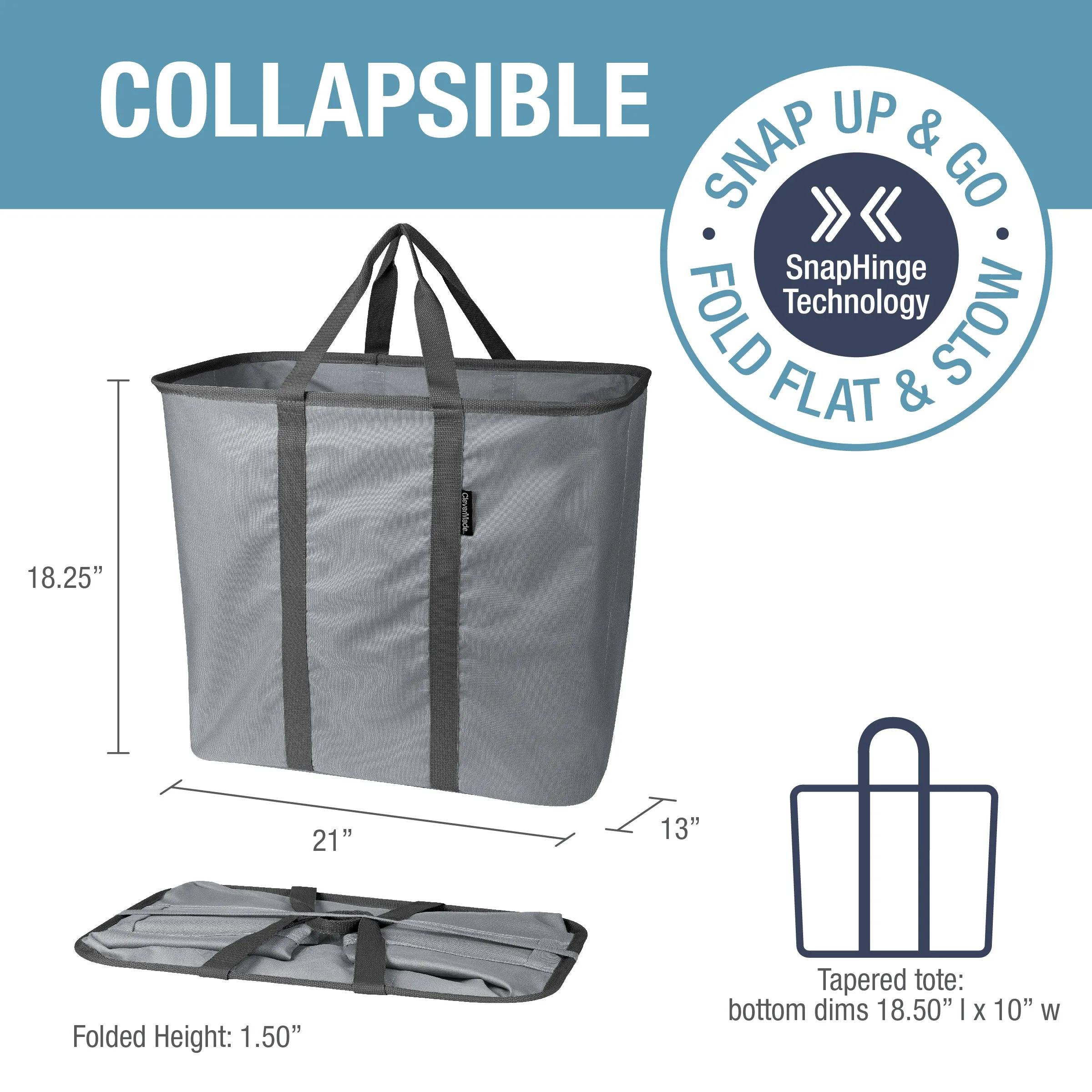 Collapsible Laundry Caddy