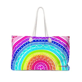 Colorful Rainbow: Weekender Bag