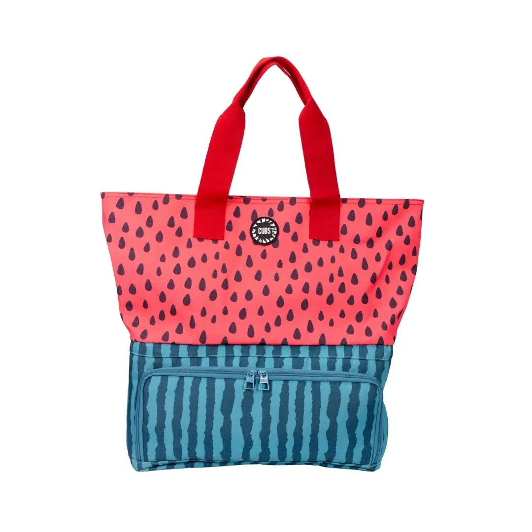 Cubs Red Watermelon Seeds Tote/Cooler Bag