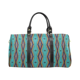 Diamond in the Bluff Turquoise Waterproof Travel Bag