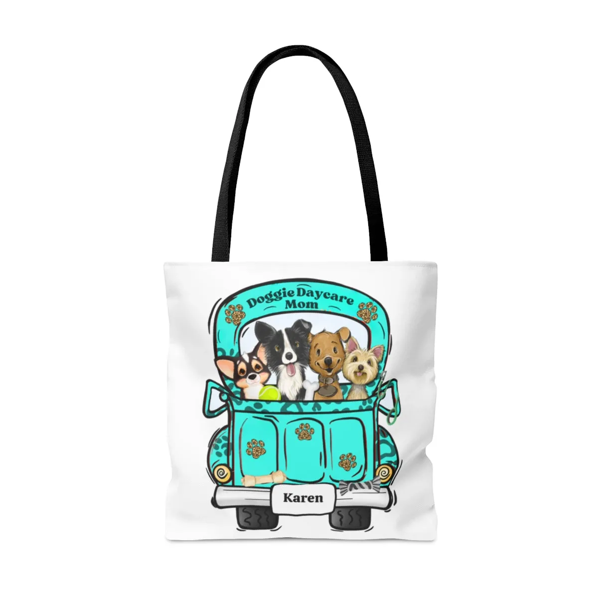 Doggie DayCare Mom Personalized Tote