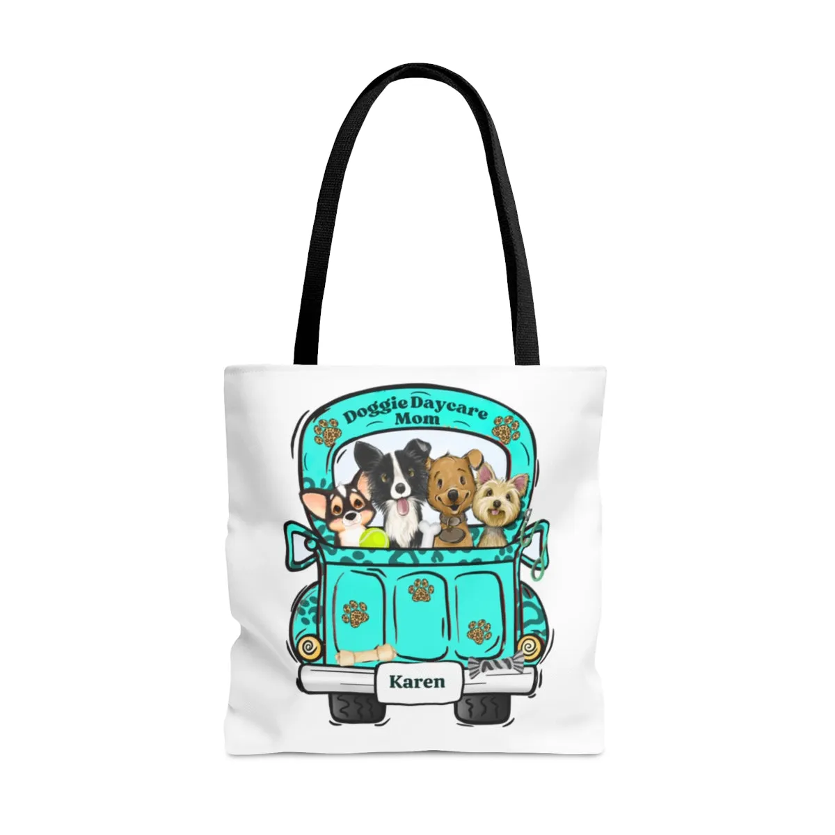 Doggie DayCare Mom Personalized Tote