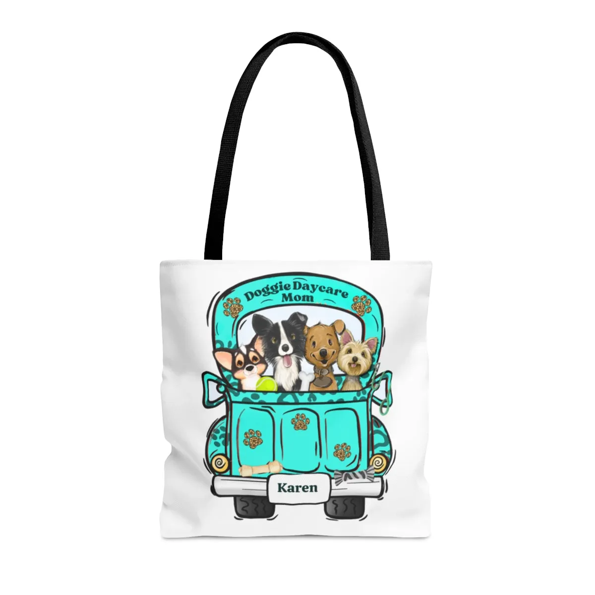 Doggie DayCare Mom Personalized Tote