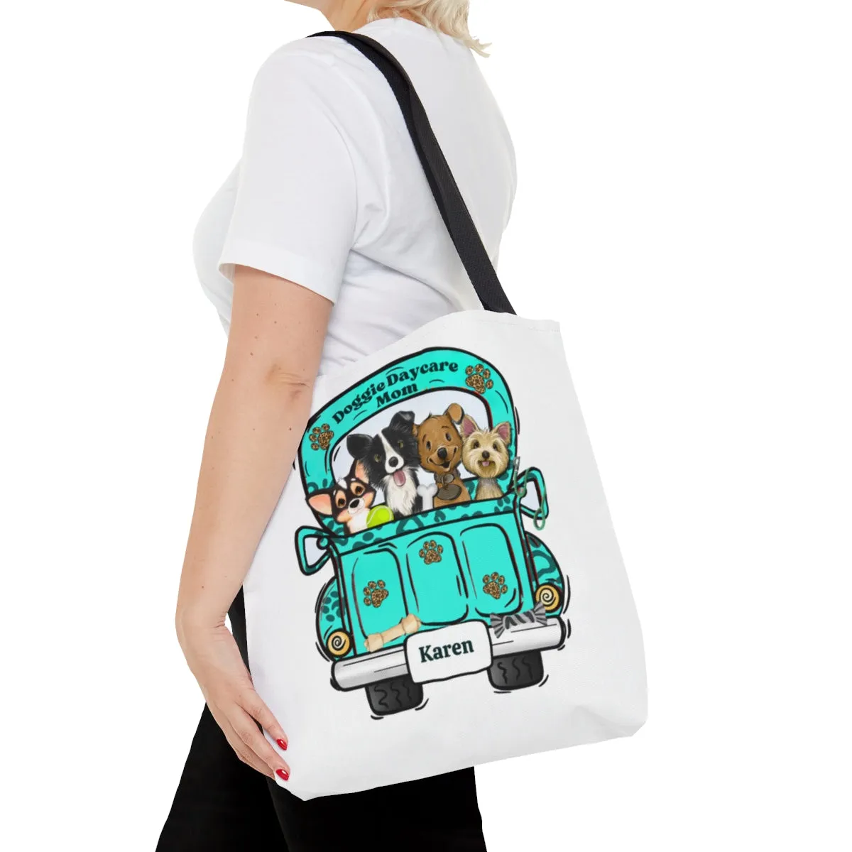 Doggie DayCare Mom Personalized Tote