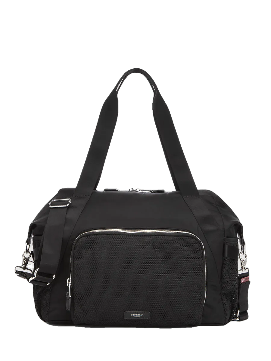 Eco Idol Black Shoulder Diaper Bag