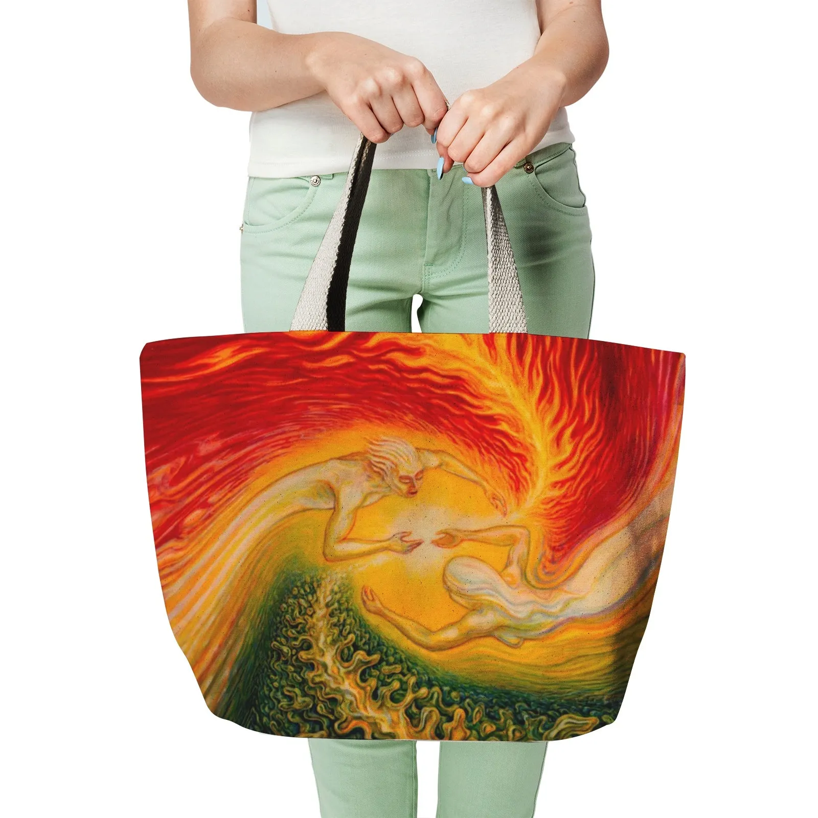 Elemental Heavy Natural Canvas Tote by Mark Henson