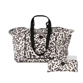 Fold-Up Tote - Leopard