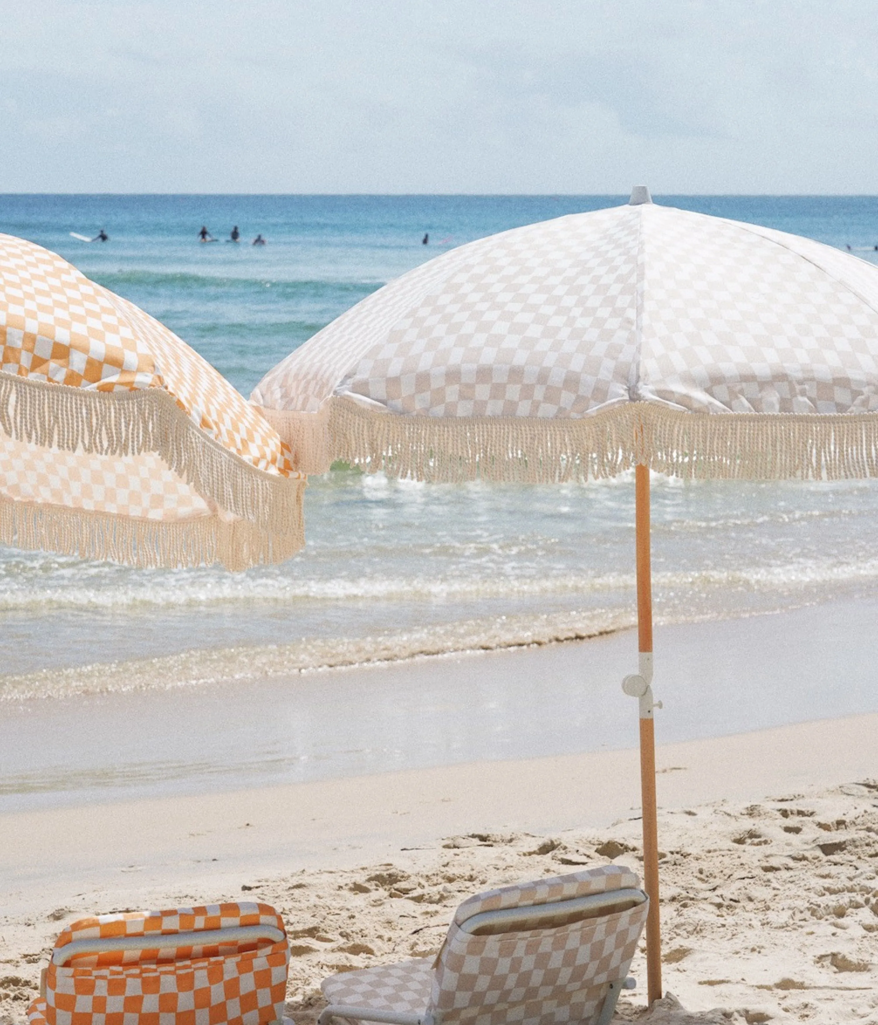 Golden Oasis Beach Umbrella