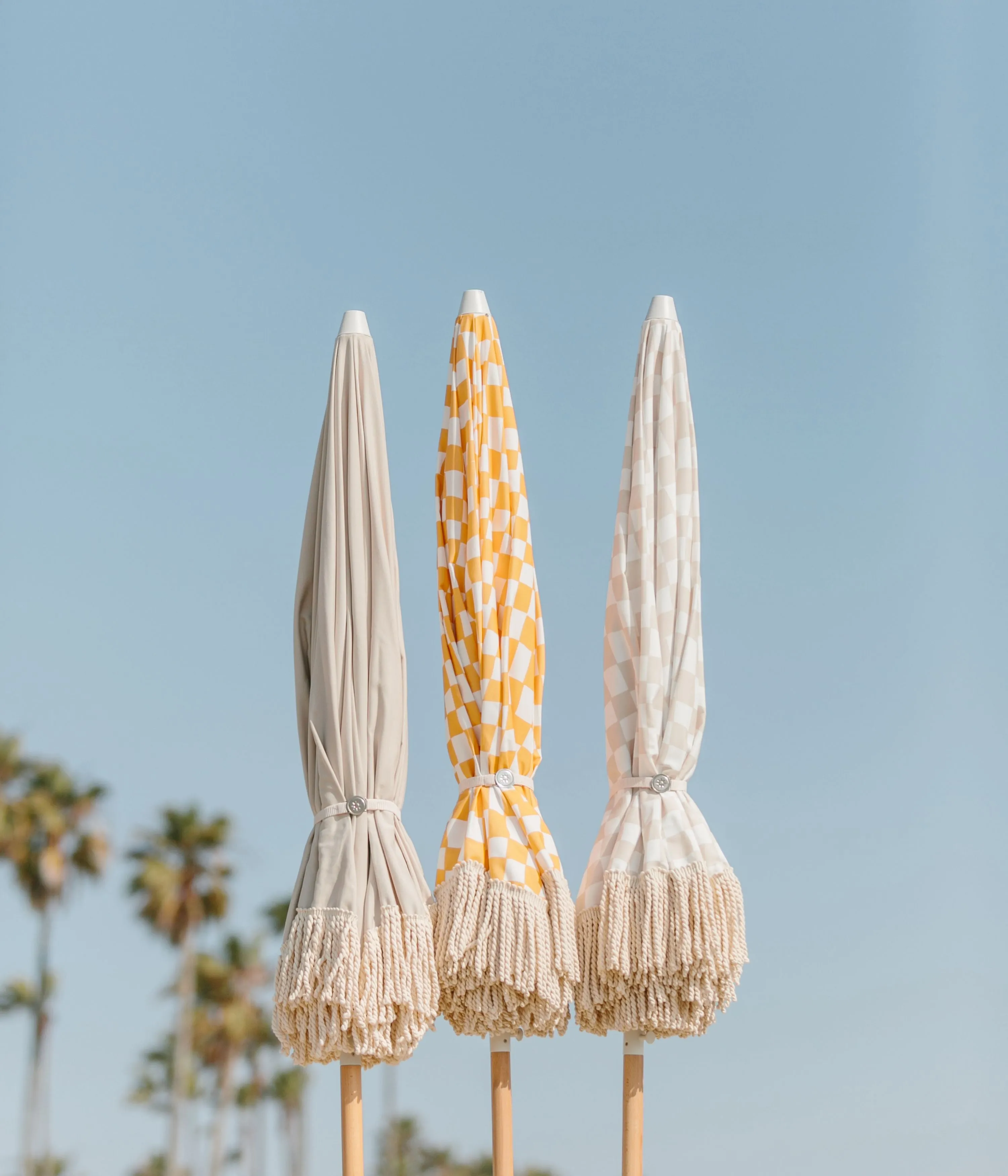 Golden Oasis Beach Umbrella