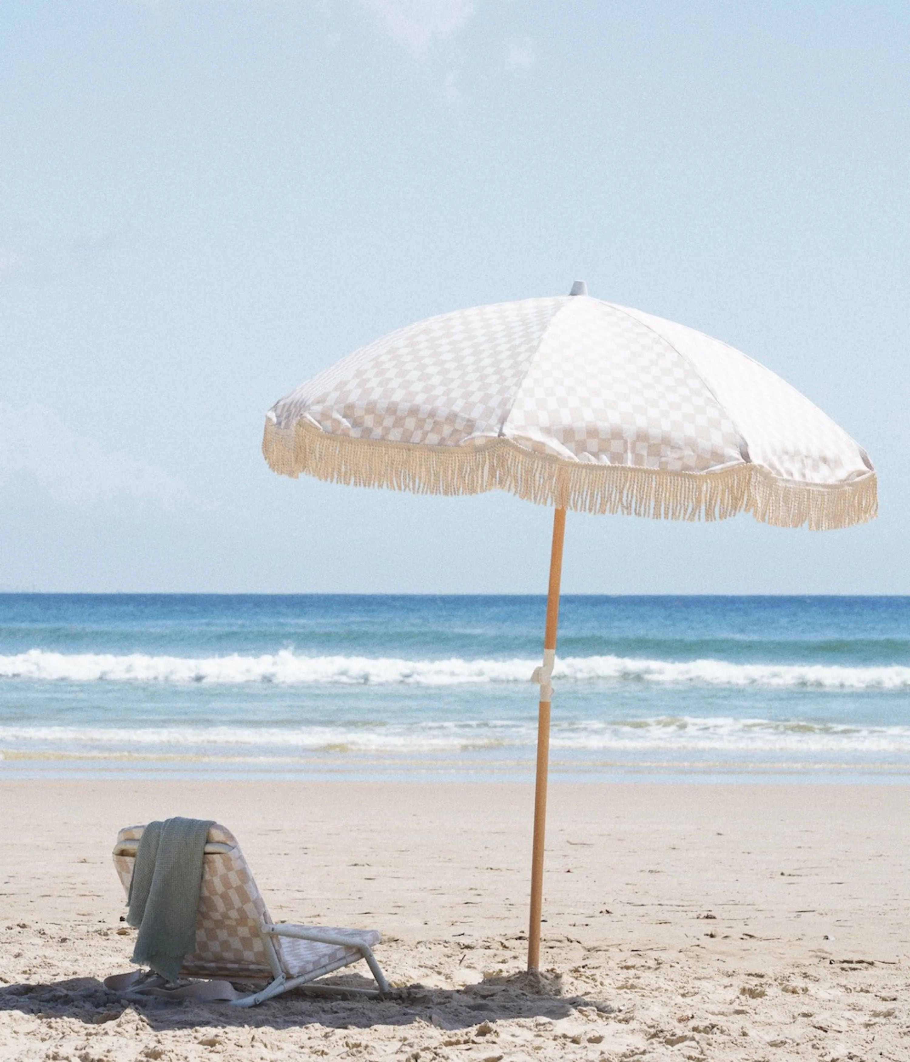 Golden Oasis Beach Umbrella