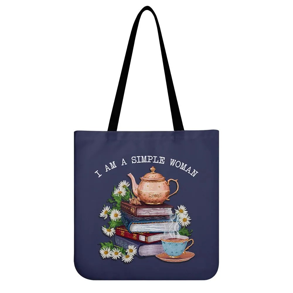 I Am A Simple Woman Tea Tote Bag TBF2034