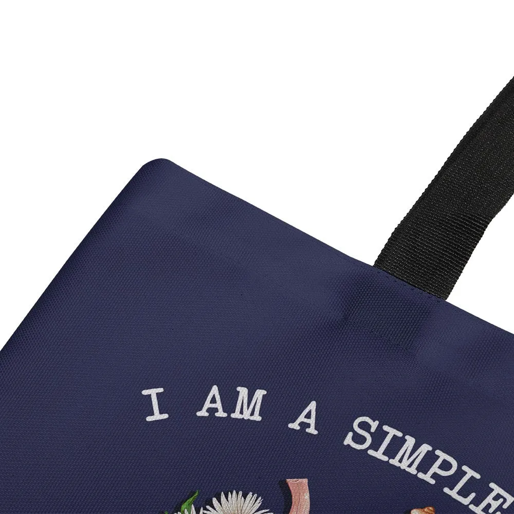 I Am A Simple Woman Tea Tote Bag TBF2034