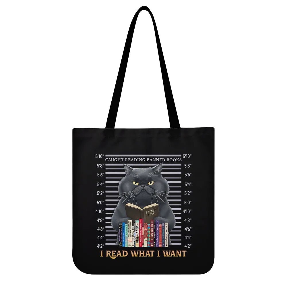 I Read What I Want Banned Book Tote Bag TBF2040