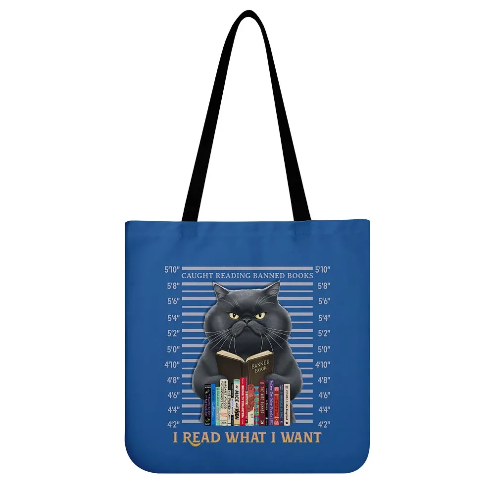 I Read What I Want Banned Book Tote Bag TBF2040