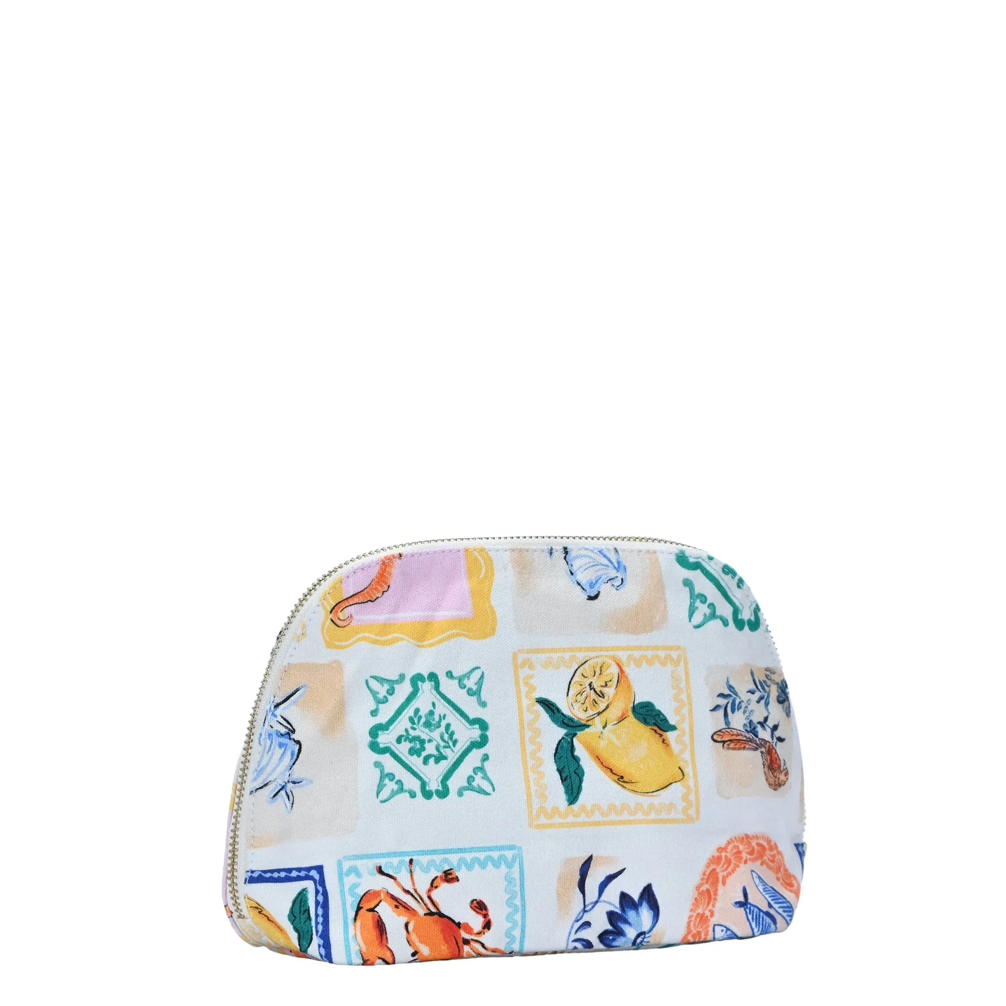 Isla's Mediterranean Mosaic Cosmetic Pouch