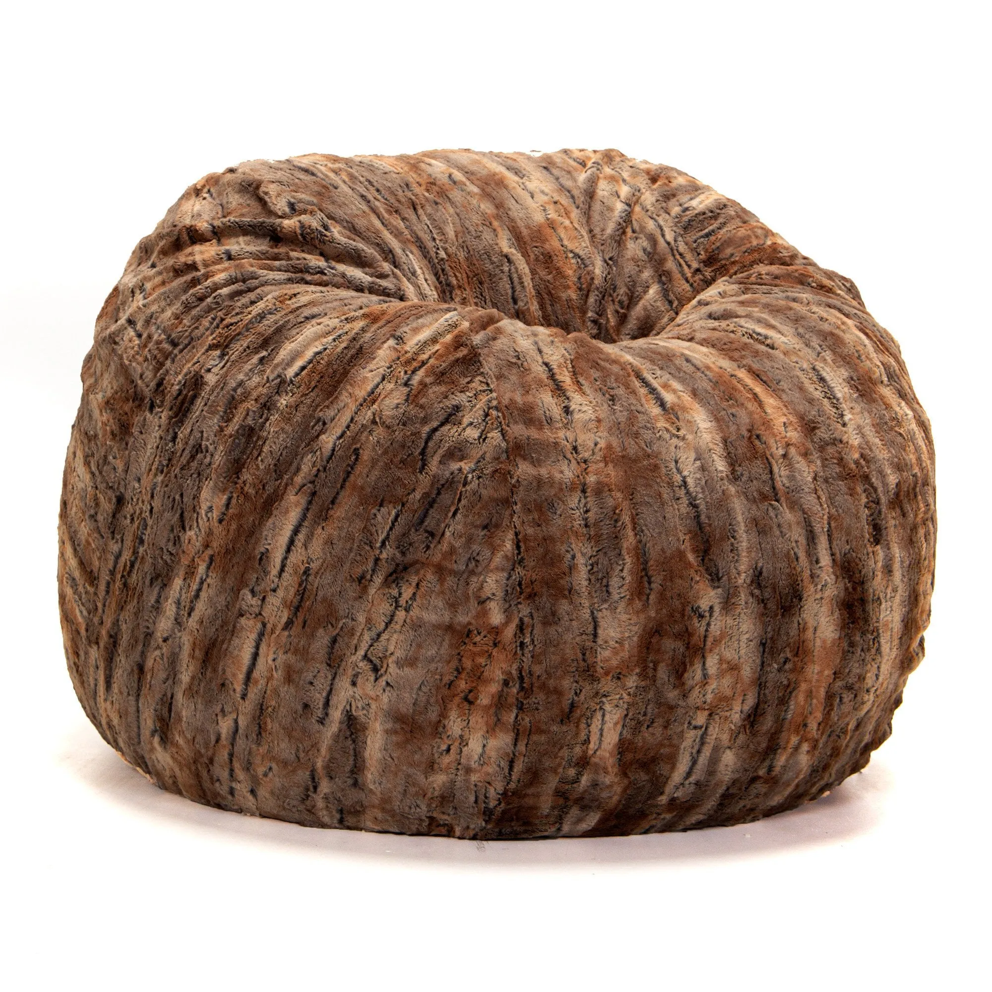 Jaxx Saxx 4' Plush Faux Fur Bean Bag