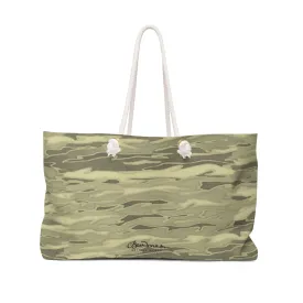 Khaki Lava Lamp Weekender Bag