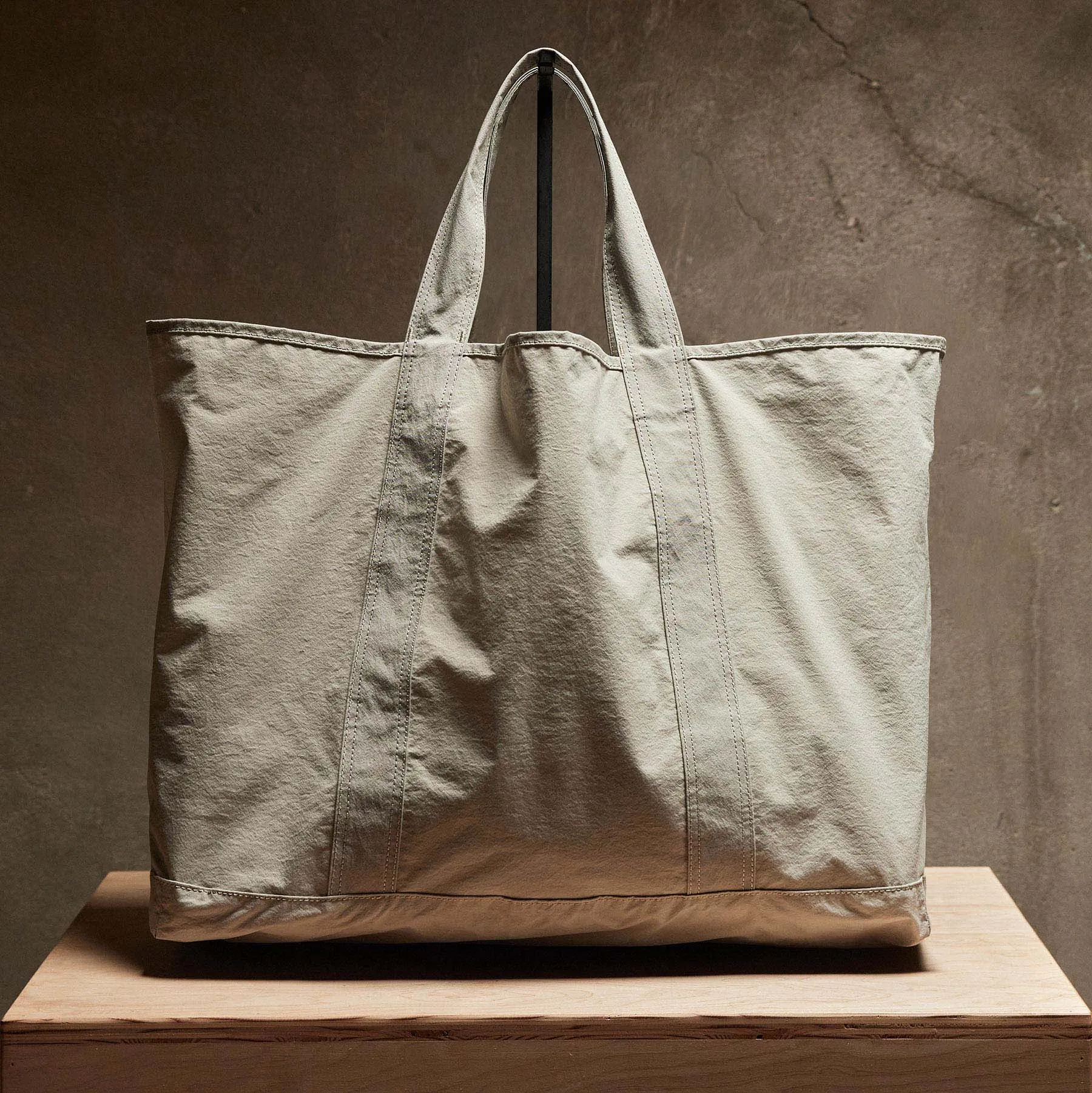 Large Matte Nylon Tote - Dapple