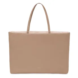 Large Reversible Pillow Tote Bag - Biscotto/Puff