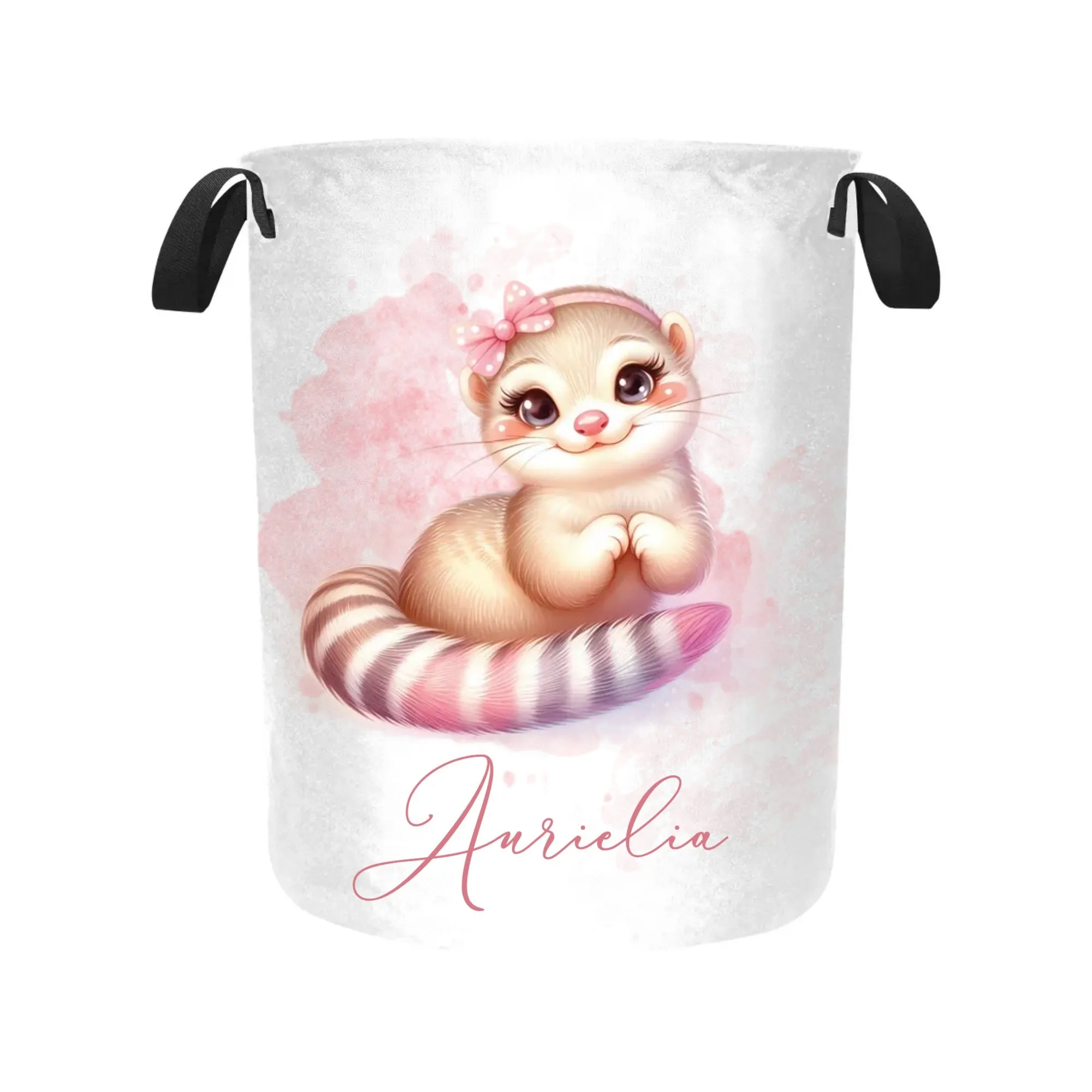 Laundry Basket Personalised Meerkat