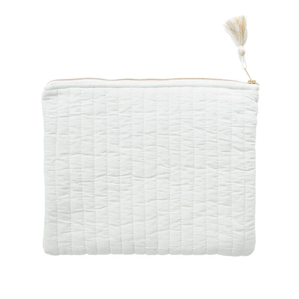 Linen Pouch | White Linen