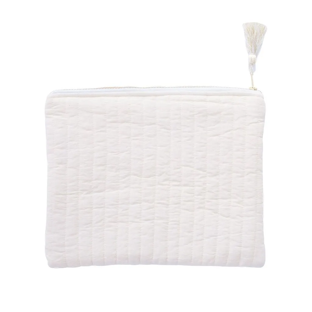 Linen Pouch | White Linen