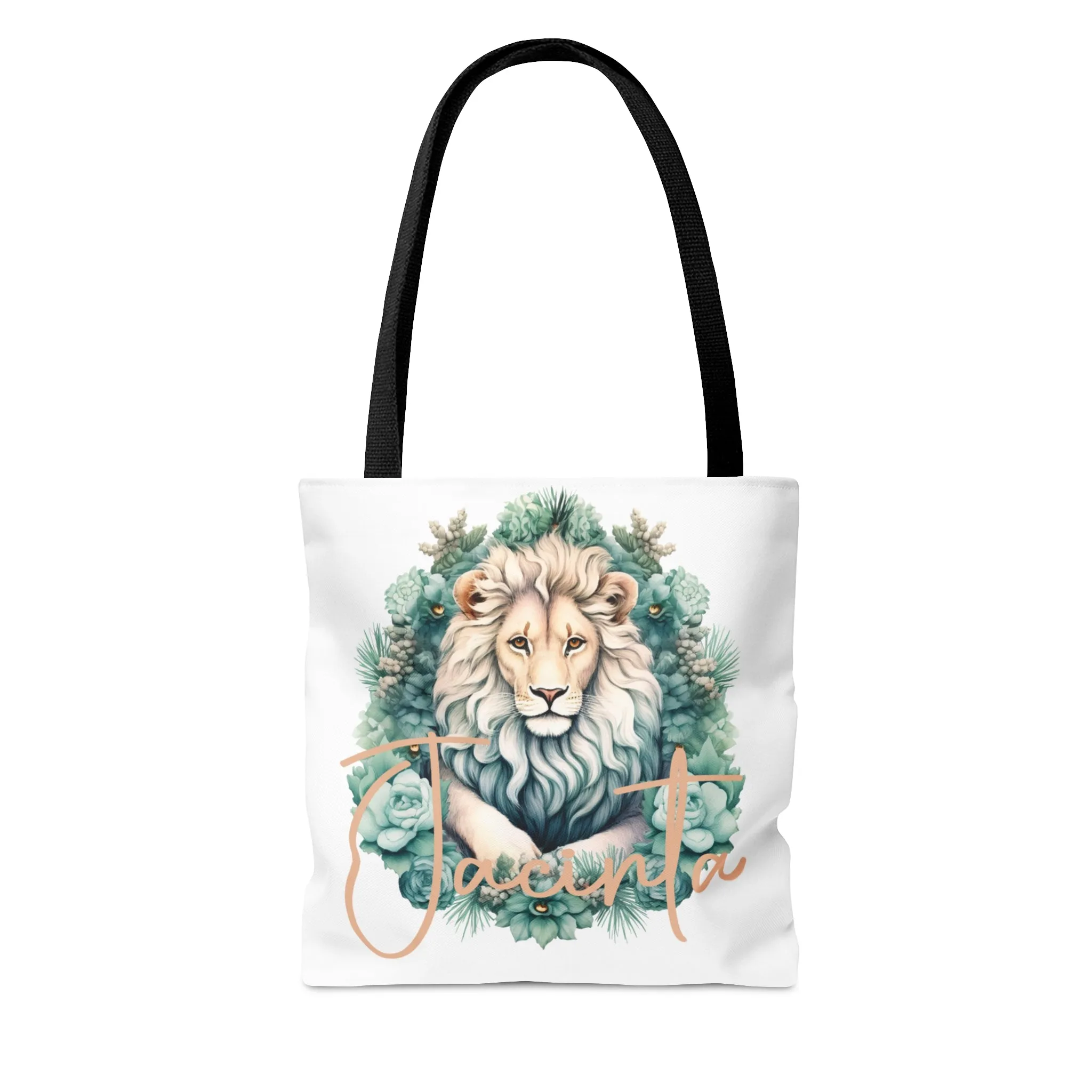 Lion wreath Personalised Tote Bag, Lion Wreath bag, Tote Bag, Personalised/Non-Personalised