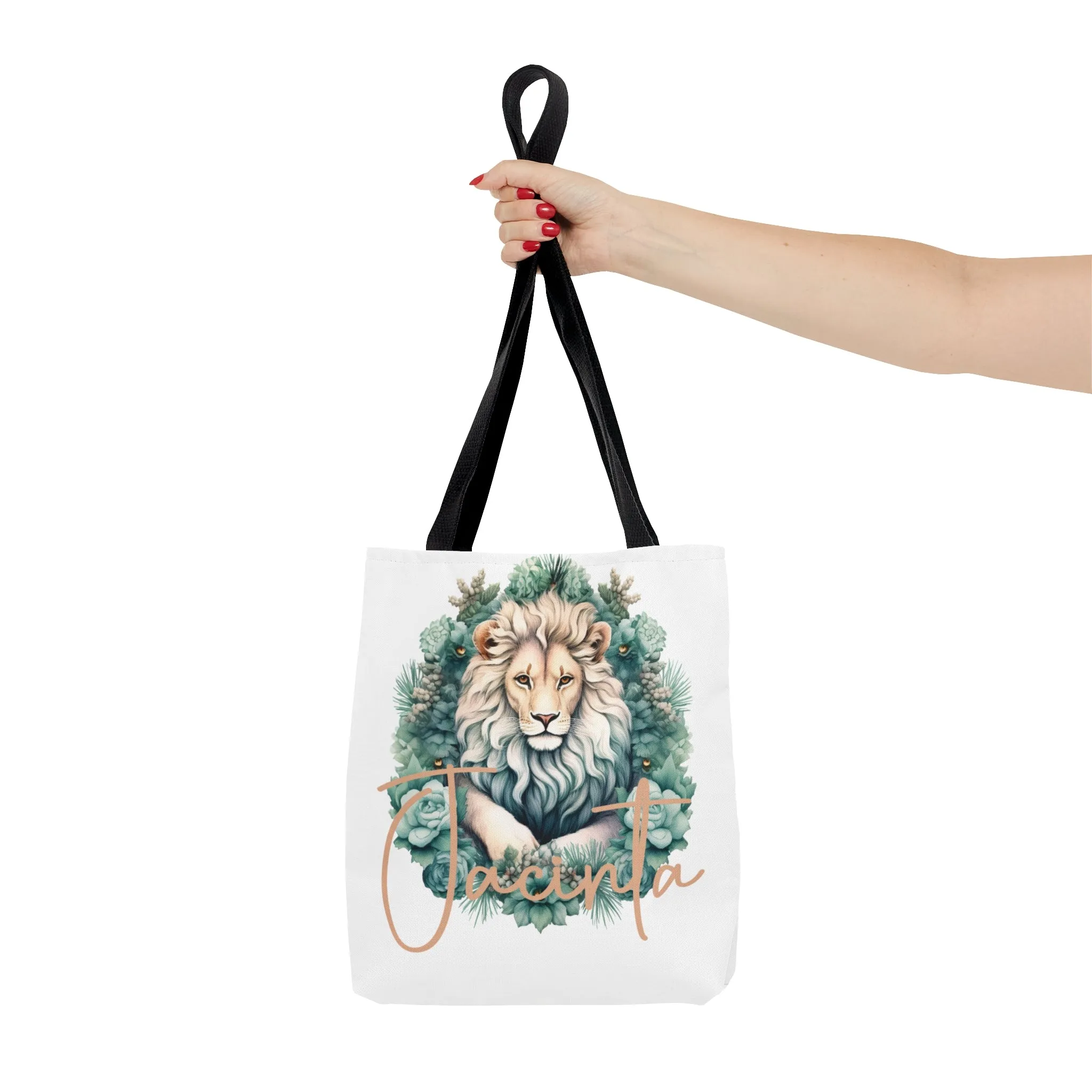 Lion wreath Personalised Tote Bag, Lion Wreath bag, Tote Bag, Personalised/Non-Personalised