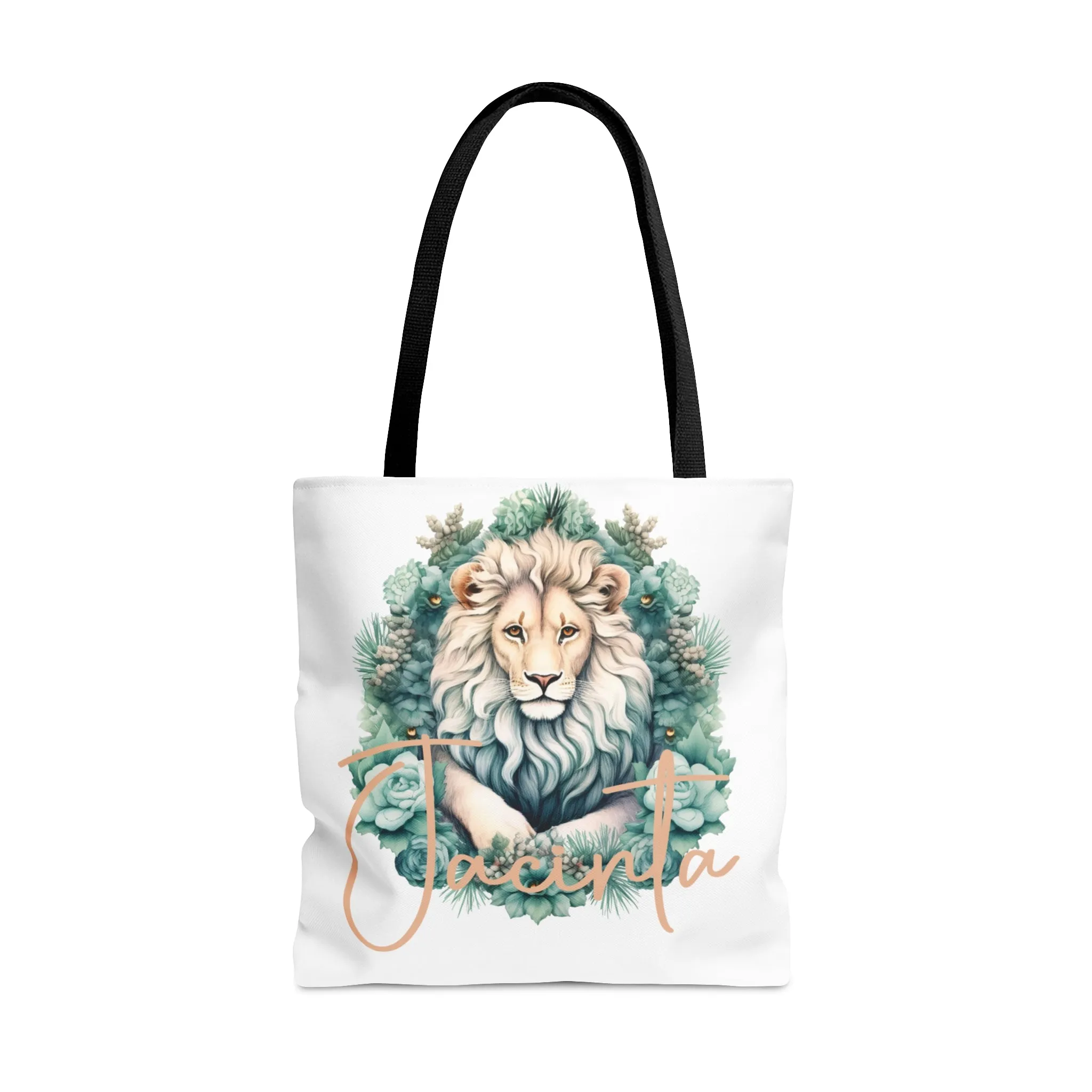 Lion wreath Personalised Tote Bag, Lion Wreath bag, Tote Bag, Personalised/Non-Personalised