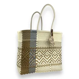 Maria Victoria | Miami Tote | Upcycled, Handwoven, Multicolor Tote