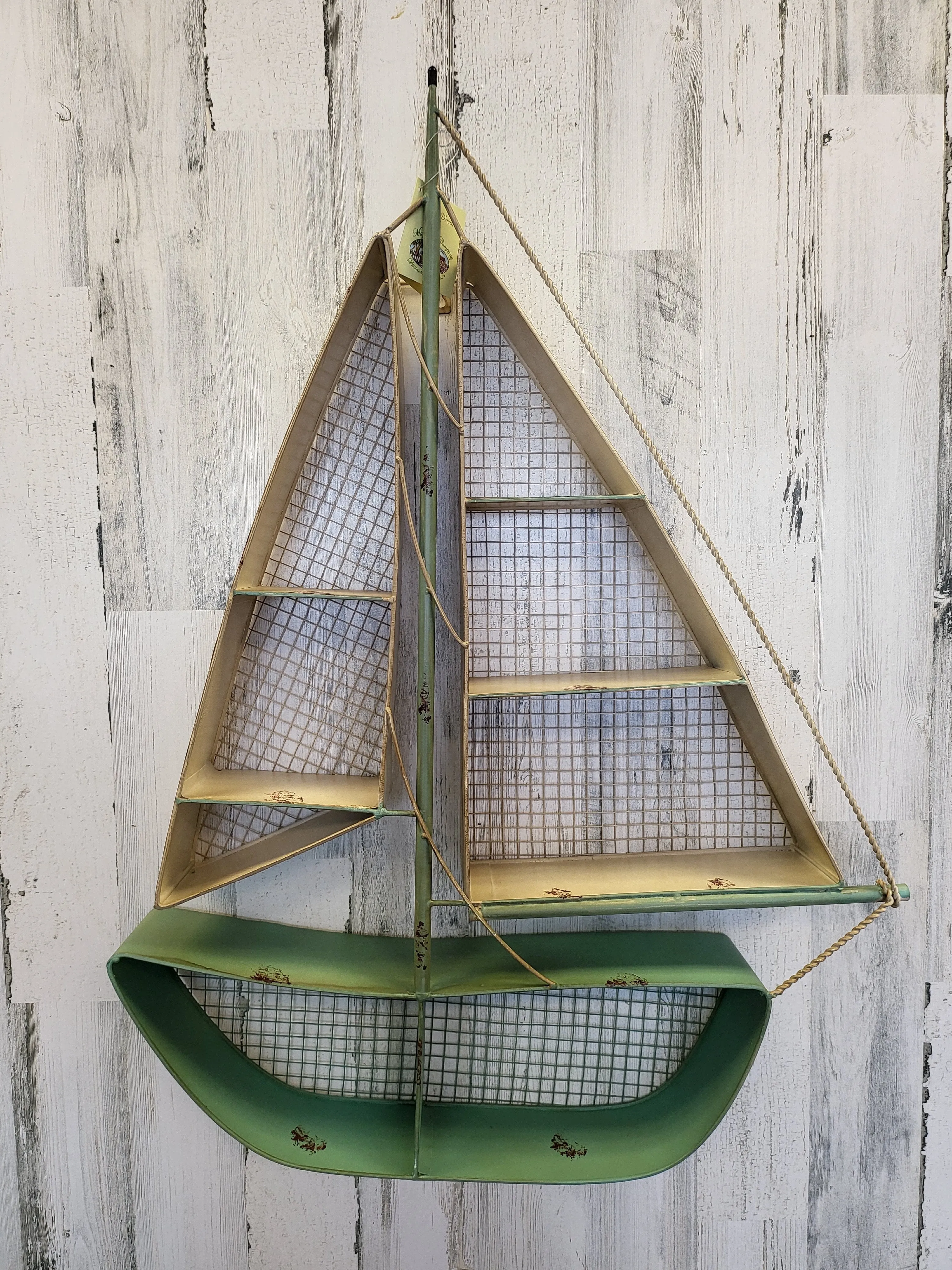 Metal Boat Display